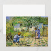 Carte Premières étapes (après Millet) par Vincent van Go (Devant / Derrière)