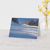 Carte Premières voies de ski (Fleur jaune)