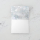 Carte Premiers Flocons de Neige Merci (Intérieur)