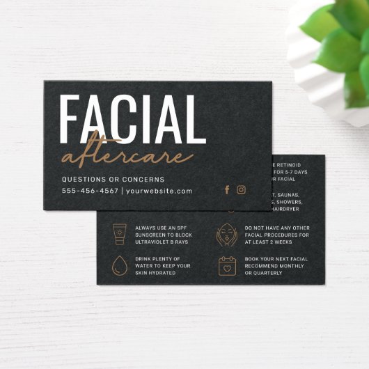 Carte Premium Black Facial (Bureau)