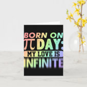 Carte Premium cadeau de jour Pi (Fleur jaune)