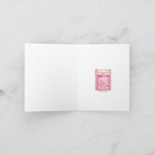 Carte Premium espresso café haricots rose nourriture pop (Intérieur)