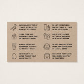 Carte Premium Kraft Facial Afcare (Dos)