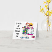 CARTE PRENDRE DES PHOTOS ONT DE GRANDES VACANCES (Fleur jaune)