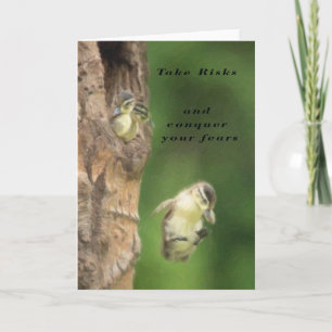 Carte Prendre des risques Encouragement