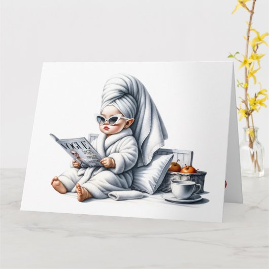 Carte Prendre soin de soi (Fleur jaune)