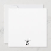 Carte Prendre une note (Dos)