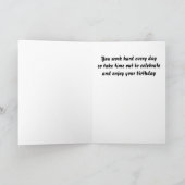 CARTE PRENEZ DU TEMPS POUR **VOUS** SUR VOTRE JOUR **NIE (Intérieur)