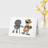 CARTE PRENEZ LA "JOURNÉE D'ARRÊT" POUR **FÊTE DES PÈRES" (Fleur jaune)