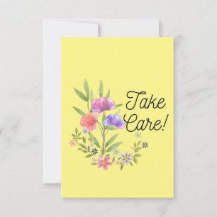 Carte Prenez soin de vous