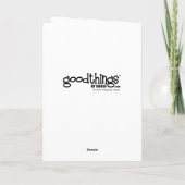 Carte Prenez un bon moment pour faire un clin d'oeil à v (Dos)