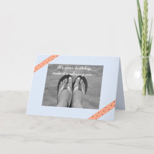 Carte Prenez un moment pour vous détendre... le jour de