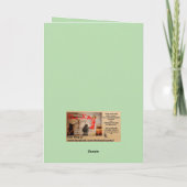 Carte Prenez un siège (Dos)