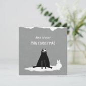 Carte Prenez un très Mru Christmas (Debout devant)