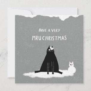 Carte Prenez un très Mru Christmas