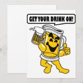 CARTE PRENEZ UN VERRE (Devant / Derrière)