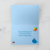 Carte Prenez une baleine d'une fois à votre anniversaire (Intérieur)