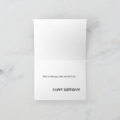 Carte Prenez votre gâteau et mangez-le aussi (Intérieur)