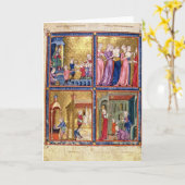 Carte Préparations pour la pâque (Fleur jaune)