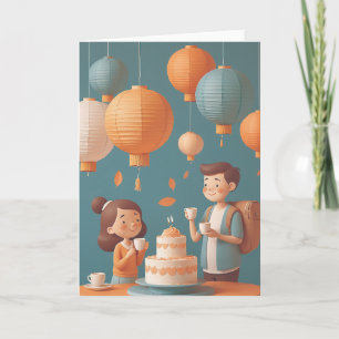 Carte Préparer des vœux d'anniversaire