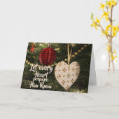 Carte Préparez-Lui une place dans vos coeurs, chant de N (Fleur jaune)