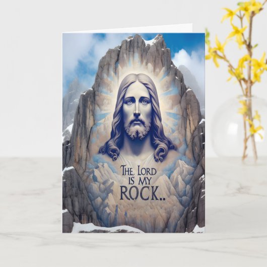 Carte Présence divine parmi les montagnes (Fleur jaune)