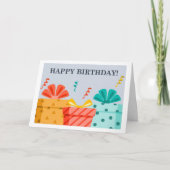CARTE PRÉSENTS ET CÉLÉBRATION JUSTE POUR VOUS ! (Devant)