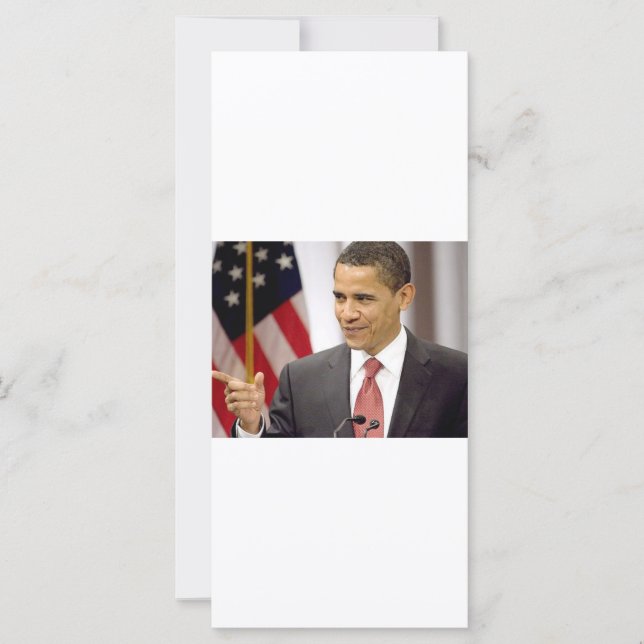 Carte Président Barack Obama (Devant)