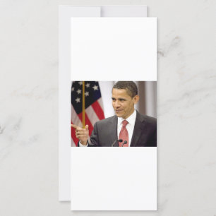 Carte Président Barack Obama
