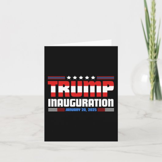 Carte Président Trump (Devant)