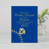 Carte Pressée Mariage Bague De Baseball (Debout devant)