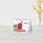 CARTE PRESTATION SPÉCIALE... (Fleur jaune)