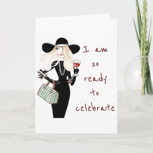 CARTE **PRÊT À CÉLÉBRER "NOUS" SUR "NOTRE ANNIVERSAIRE** (Devant)