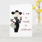 CARTE **PRÊT À CÉLÉBRER "NOUS" SUR "NOTRE ANNIVERSAIRE** (Fleur jaune)