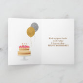 Carte Prêt à danser pour votre anniversaire (Intérieur)