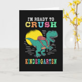 Carte Prêt à écraser la maternelle (Fleur jaune)