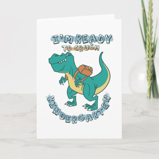 Carte Prêt à écraser la maternelle (Devant)