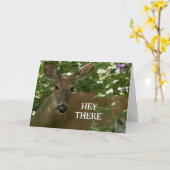 CARTE PRÊT À ENTENDRE QUE VOUS AVEZ EU UN ANNIVERSAIRE T (Fleur jaune)