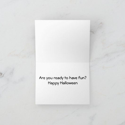 CARTE PRÊT À "S'AMUSER" JOURNÉE SPÉCIALE APPARAÎT (Intérieur)