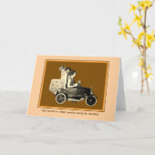 Carte Prêt à se bagarrer (Fleur jaune)