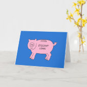Carte Prêt étudiant Piggybank (Fleur jaune)