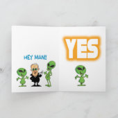 Carte Prêt pour la divulgation complète des ovnis ? (Intérieur)