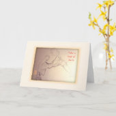 Carte Prêt pour le printemps (Fleur jaune)