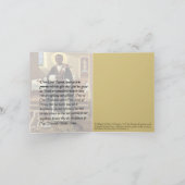 Carte Prêtre catholique de St Martin de Porres (Intérieur)