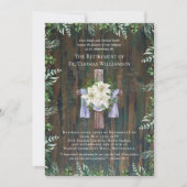 Carte Prêtre Pasteur diacre Ministre Lys de retraite (Devant)