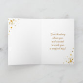 Carte Pretty Elven Fairy & Dragon | Thinking About You (Intérieur)