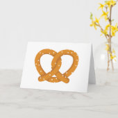 Carte Pretzel (Fleur jaune)
