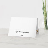Carte Pretzel Party Pread Twists - 5 options de texte pe (Dos)