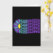 Carte Prévention Conscience du Suicide Sensibilisation à (Fleur jaune)