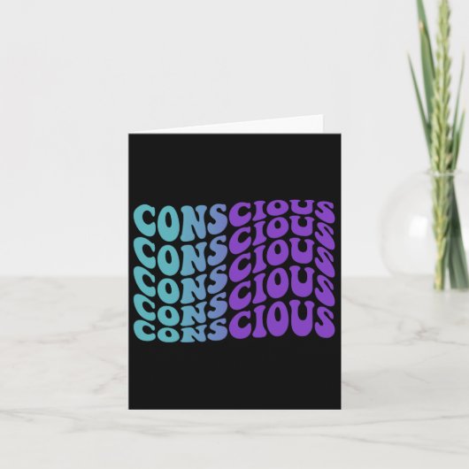 Carte Prévention consciente du suicide Sensibilisation à (Devant)